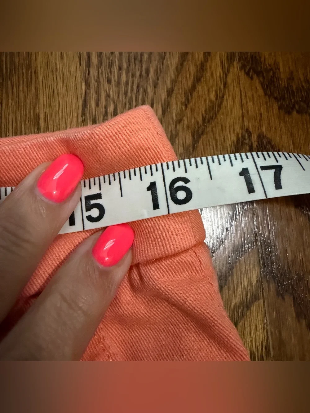 J.Crew Flat Front Chino Coral Shorts Size 6